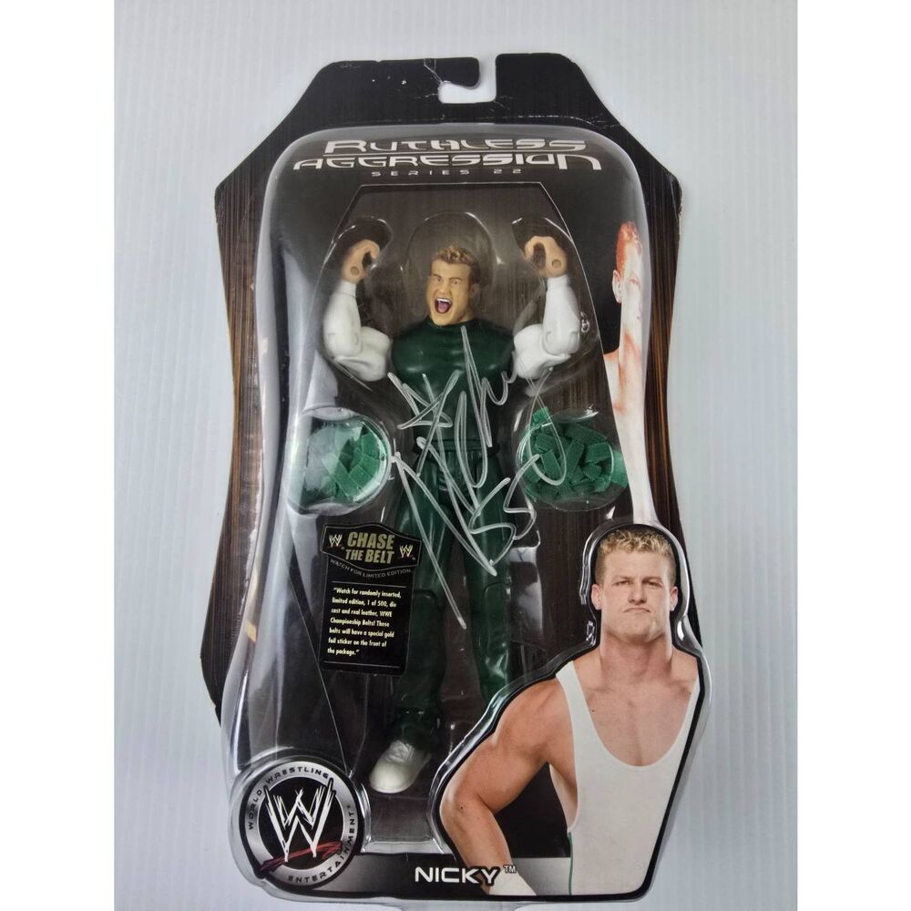 WWE Nicky Figure Signed Ruthless Aggression